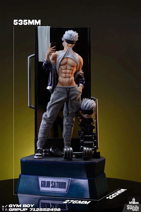 gojo naked statue|Dtalon Studio [18+] Jujutsu Kaisen Gojo Satoru 53.5cm GK Statue